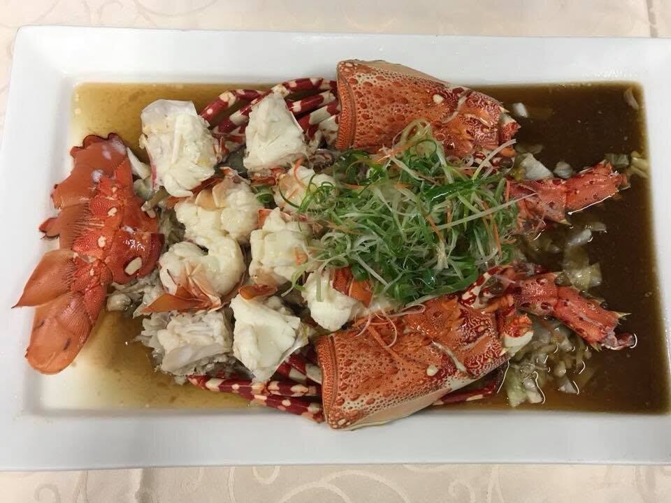 正福伯活海鮮餐廳 蔥燒龍蝦